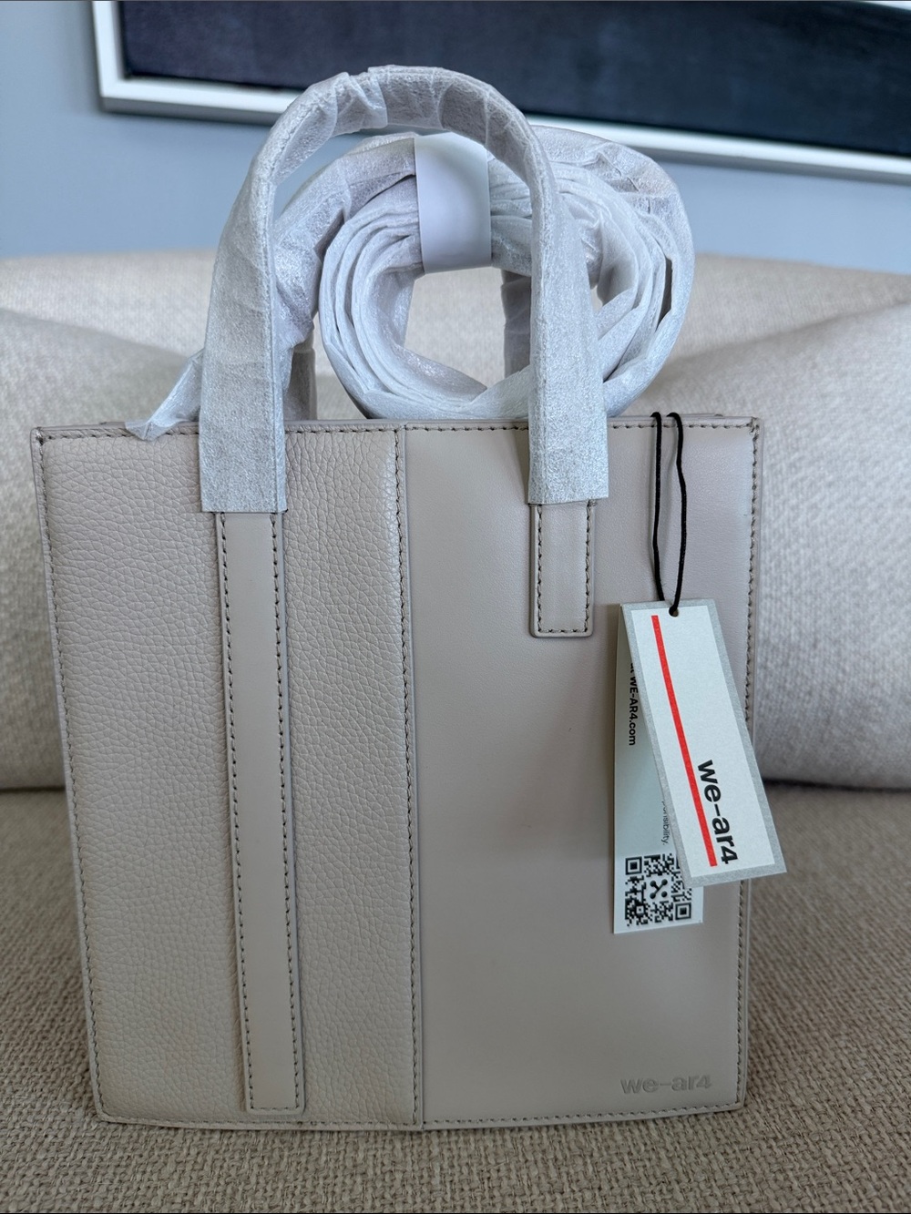 BNNW We-are4 Leather Mini Tote Bag